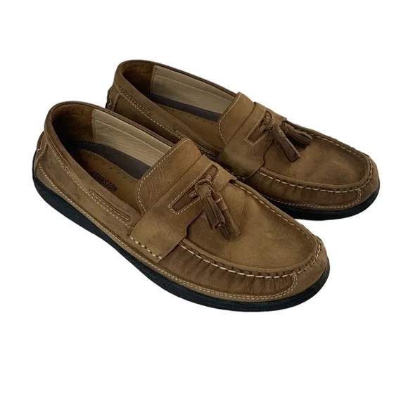 Johnson & Murphy 10.5 M Locklin Tassel Loafers Sheepskin 25-3996_1__41359.1691787015.  main image 3